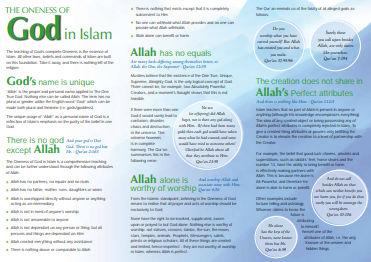The Oneness of God in Islam (Part 2 of 2)