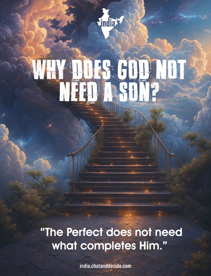 “Why does God not need a son?”